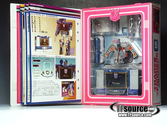 #10 Soundwave and Laserbeak Transformers G1 | the Transformers Collection Book Style Reissue