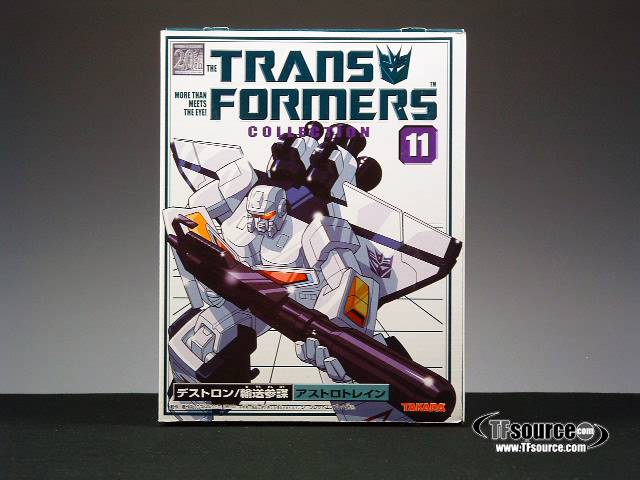 #11 Astrotrain White Version Transformers G1 | the Transformers Collection Book Style Reissue
