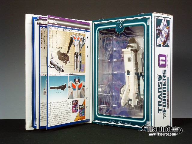 #11 Astrotrain White Version Transformers G1 | the Transformers Collection Book Style Reissue
