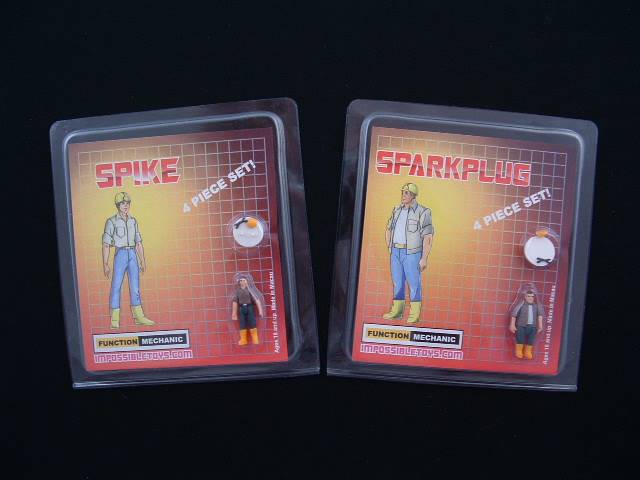 Spike and Sparkplug | Impossible Toys