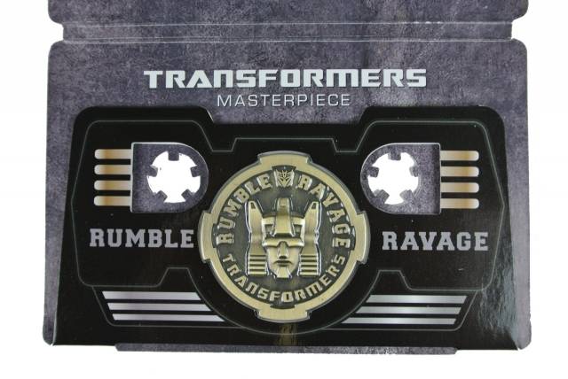MP-15 Ravage and Rumble Collectors Coin | Transformers Masterpiece
