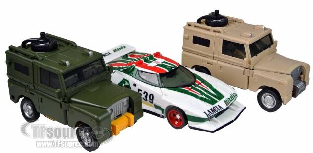 OTS-02 Brawny and OTS-03 Backland Set of 2 Figures | Badcube Old Time Series