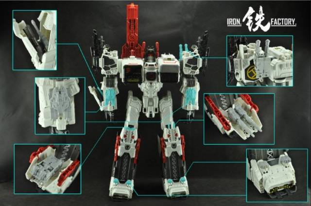 IF-EX02 Turrets and Manacle | Iron Factory | Upgrade Kit
