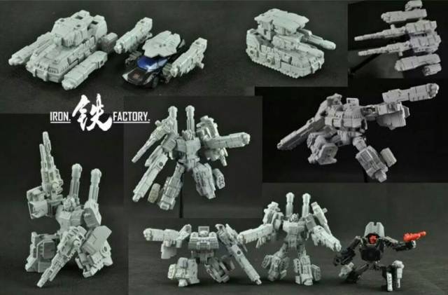 IF-EX02 Turrets and Manacle | Iron Factory | Upgrade Kit