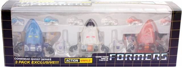 Ghost Seekers 3-Pack SDCC Exclusive | Transformers Vinyl Figures