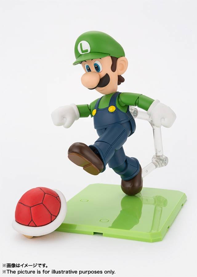 Luigi S.H. Figuarts | Bandai Tamashii Nations | Super mario bros