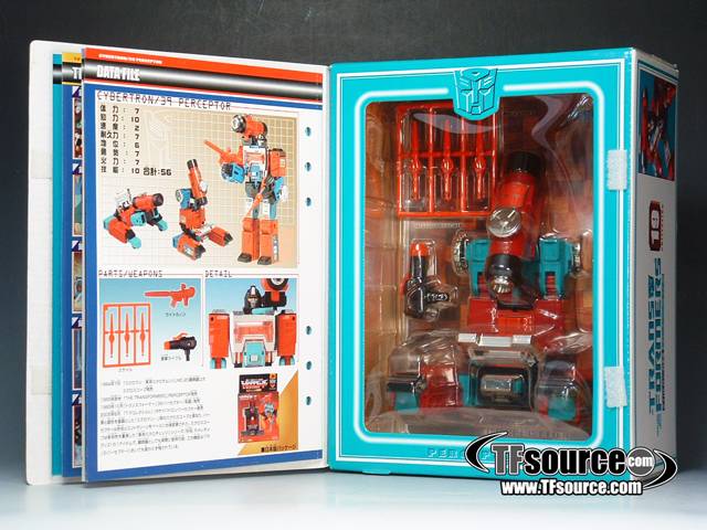 #19 Perceptor Transformers G1 | the Transformers Collection Book Style Reissue