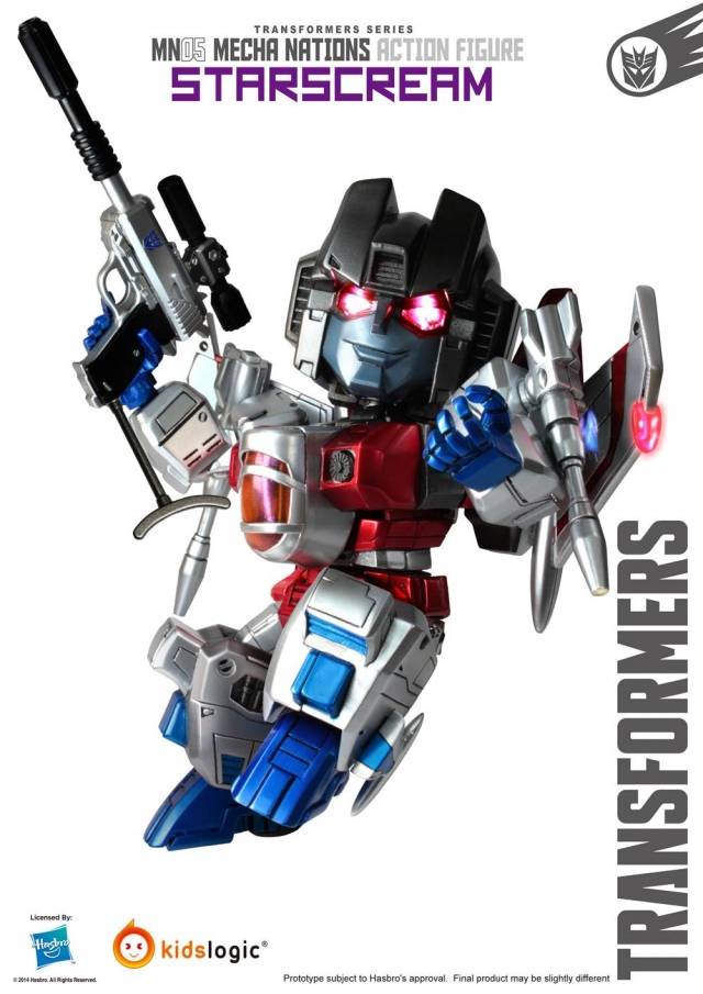 MN-05 Mecha Nations Starscream Mecha Nation | Transformers Kids Logic