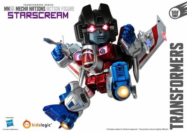 MN-05 Mecha Nations Starscream Mecha Nation | Transformers Kids Logic