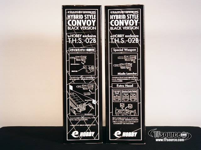 THS-02 Black Version Convoy e-hobby Exclusive | Transformers Hybrid Style