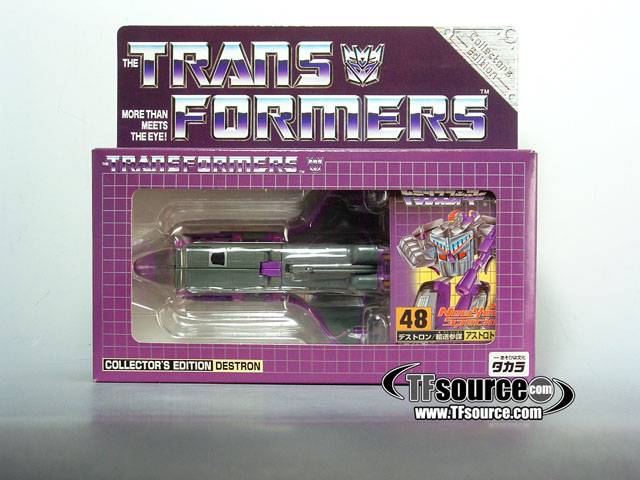 48 Anime Astrotrain e-hobby Exclusive | Transformers G1 Collectors Edition