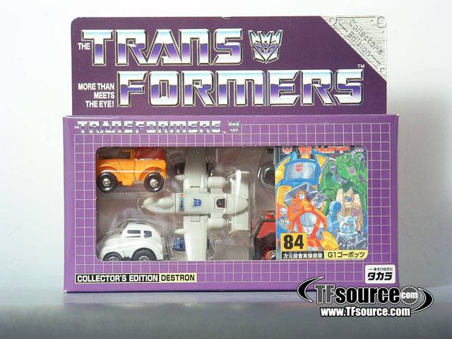 84 Repaint Minibots Set e-hobby Exclusive | Transformers G1 Collectors Edition