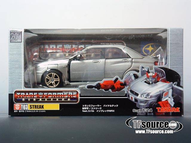 BT-03 Silverstreak  | Transformers Binaltech