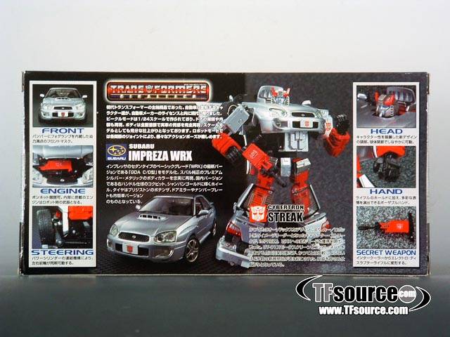 BT-03 Silverstreak  | Transformers Binaltech