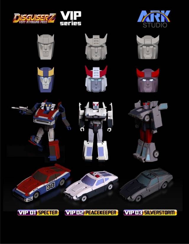 Specter Peacekeeper and Silverstorm Set of 3 | Ark Studio