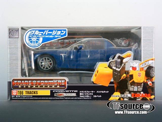 BT-06 Tracks Blue Version | Chevrolet Corvette | Transformers Binaltech