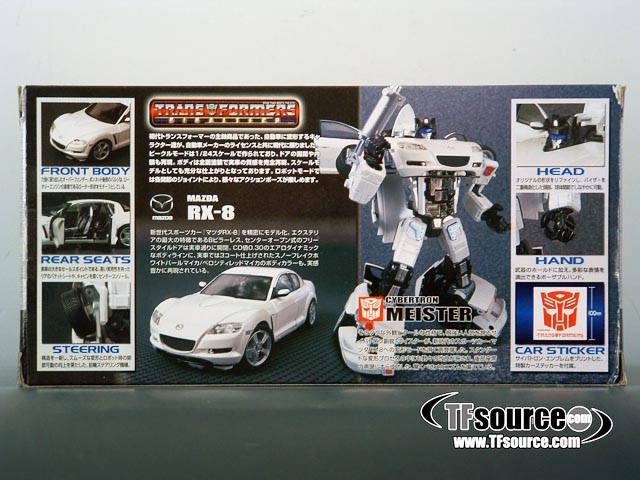 BT-08 Jazz Meister Red Version | Mazda RX-7 | Transformers Binaltech