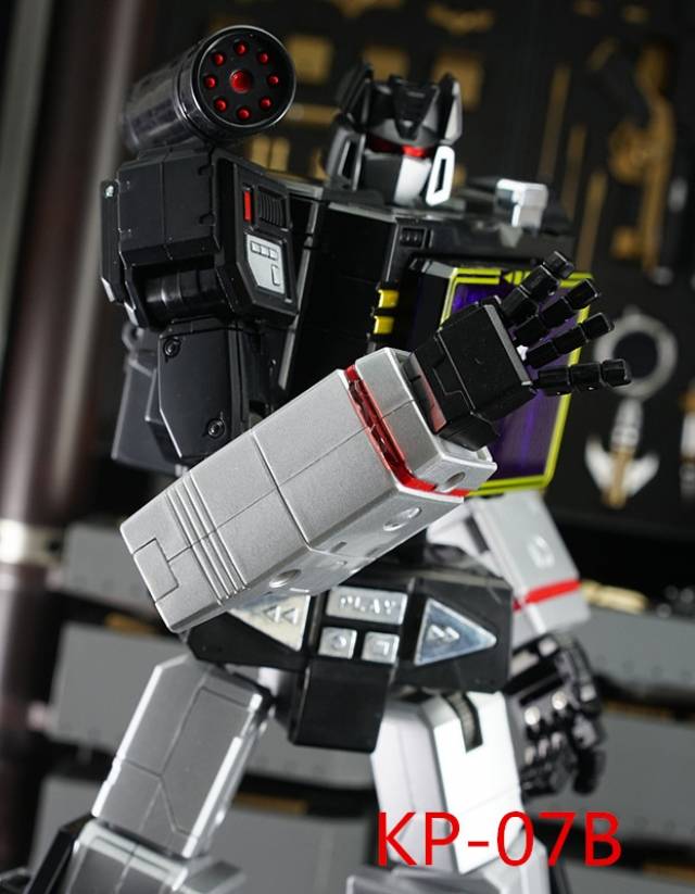 KP-07B Posable Hands Set for Transformers Masterpiece MP-13B Soundblaster | Kfc Keiths Fantasy Club | Upgrade Kit