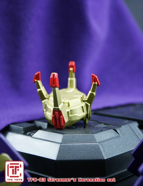 TFC-03 Screamers Coronation Crown and Cape Set | TFC Toys