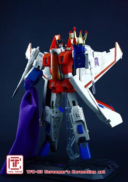 TFC-03 Screamers Coronation Crown and Cape Set | TFC Toys