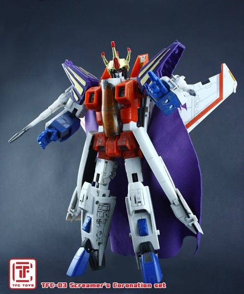 TFC-03 Screamers Coronation Crown and Cape Set | TFC Toys