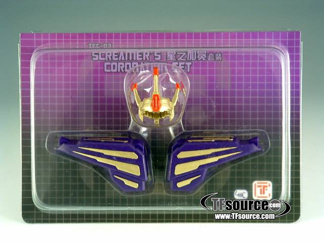 TFC-03 Screamers Coronation Crown and Cape Set | TFC Toys