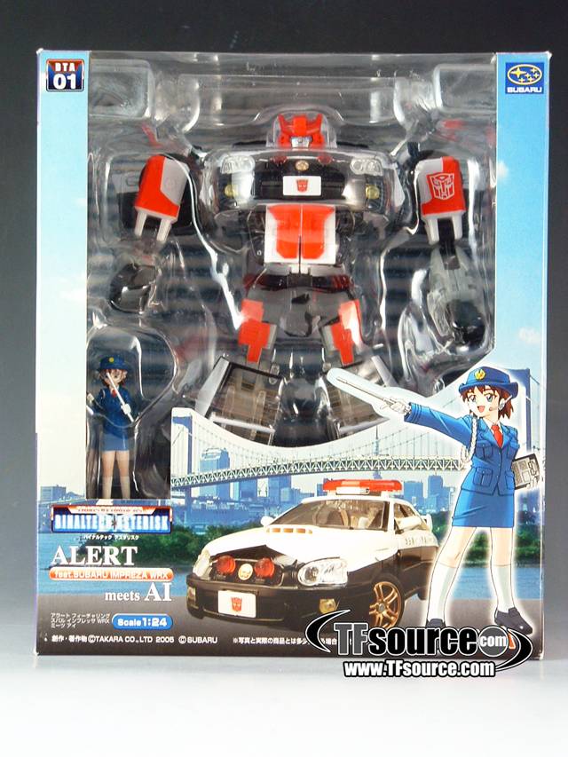 BTA-01 Red alert and Ai-Chan | Transformers Binaltech Asterisk