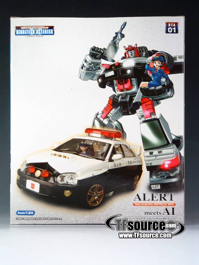BTA-01 Red alert and Ai-Chan | Transformers Binaltech Asterisk