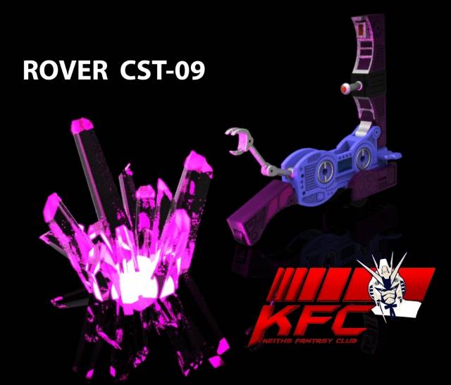 CST-08 Fader and CST-09 Rover Set of 2 | KFC Toys