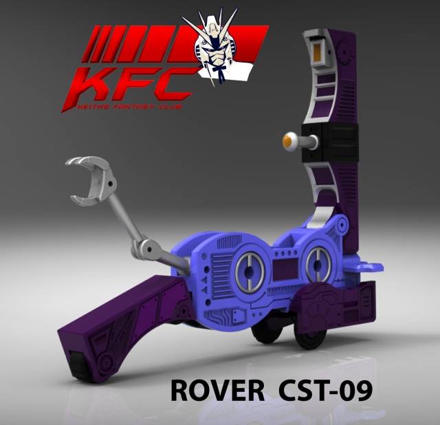 CST-08 Fader and CST-09 Rover Set of 2 | KFC Toys