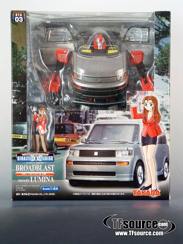 BTA-03 Broadblast with Lumina | Scion xB | Transformers Binaltech Asterisk