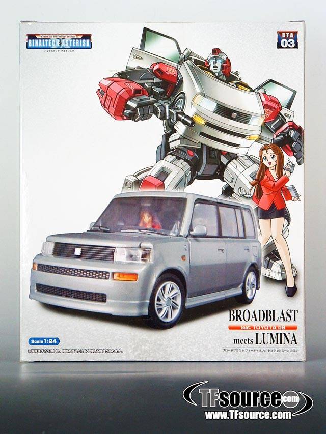 BTA-03 Broadblast with Lumina | Scion xB | Transformers Binaltech Asterisk