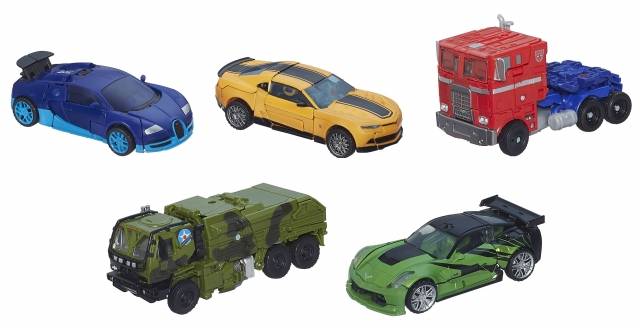 Voyager Class Autobots United Set of 5 | Transformers 4 Age of Extinction AOE Platinum Edition