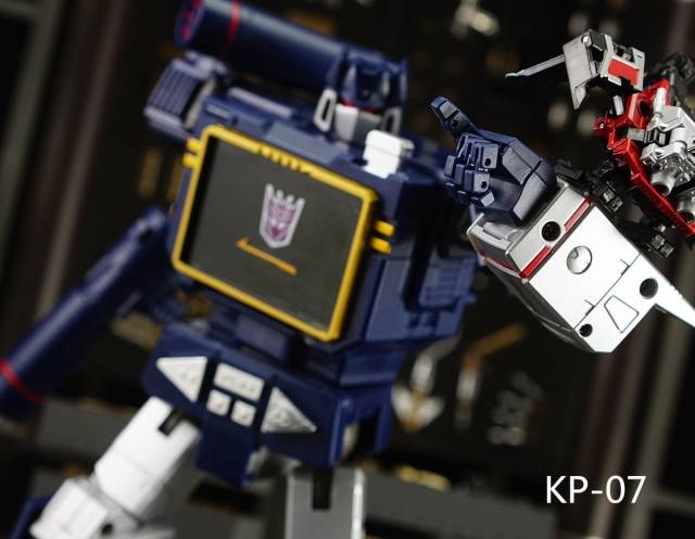 KP-07 Posable Hands Set for Transformers Masterpiece MP-13 Soundwave | Kfc Keiths Fantasy Club | Upgrade Kit