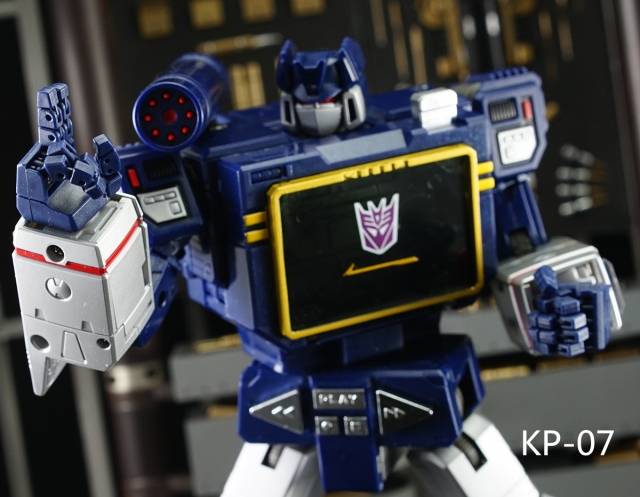 KP-07 Posable Hands Set for Transformers Masterpiece MP-13 Soundwave | Kfc Keiths Fantasy Club | Upgrade Kit