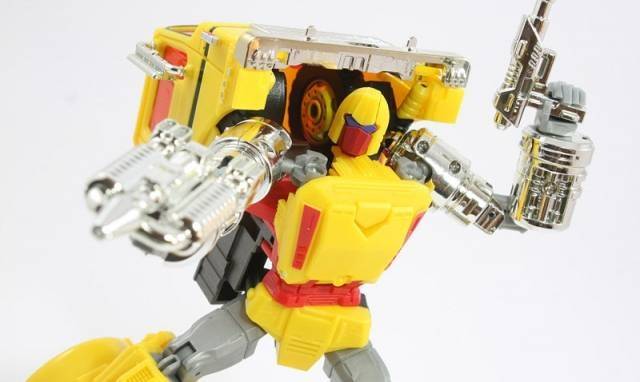 Axis and Shafter Set of 2 Figures Convention Exclusive | X-Transbots Master Mini