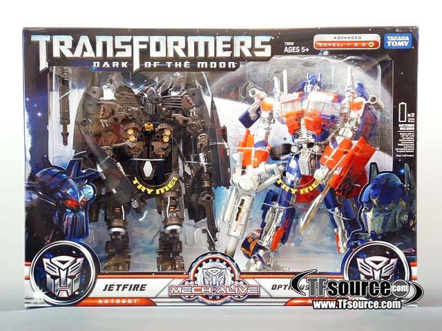 Leader Class Jetpower Optimus Prime and Jetfire Giftset | Transformers 3 Dark of the Moon DOTM