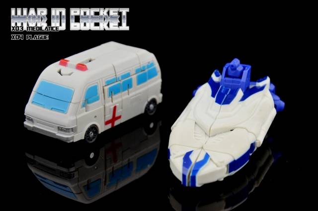 X03 Medilance and X04 Plague Set of 2 | DX9 Toys War in Pocket