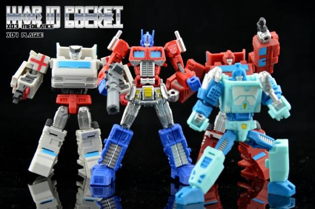 X03 Medilance and X04 Plague Set of 2 | DX9 Toys War in Pocket