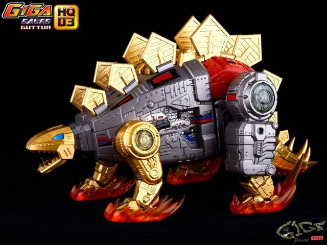 HQ-03 Guttur Metallic Version | GigaPower Gigasaurs