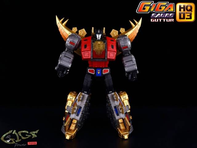 HQ-03 Guttur Metallic Version | GigaPower Gigasaurs