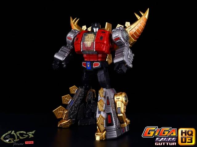 HQ-03 Guttur Metallic Version | GigaPower Gigasaurs