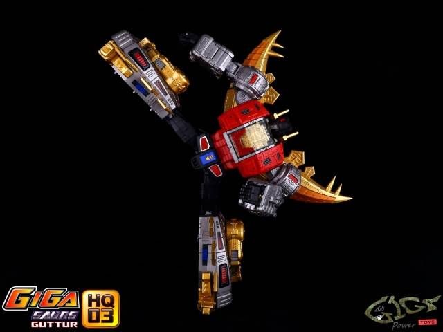 HQ-03 Guttur Metallic Version | GigaPower Gigasaurs