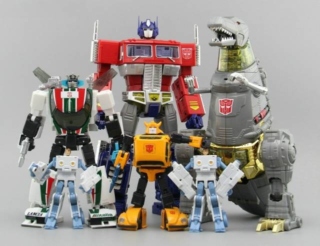 DW-P23 New Partner Replacement Heads for MP-21 Bumblebee | Dr. Wu | Upgrade Kit