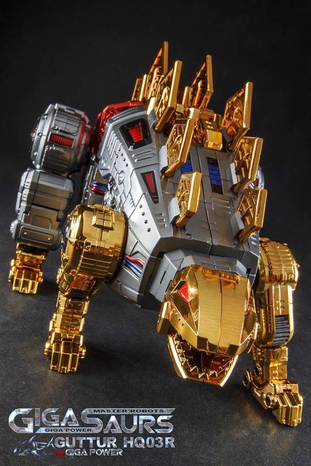 HQ-03R Guttur Chrome Version | GigaPower Gigasaurs