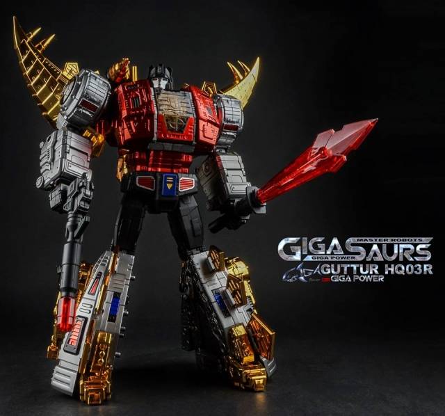 HQ-03R Guttur Chrome Version | GigaPower Gigasaurs