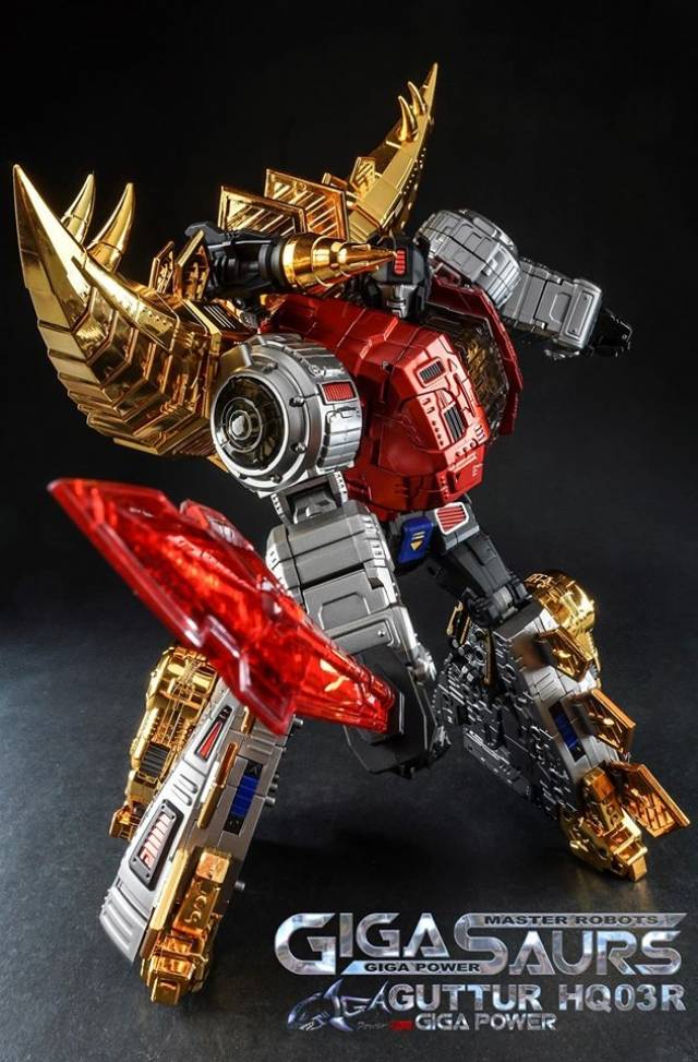 HQ-03R Guttur Chrome Version | GigaPower Gigasaurs