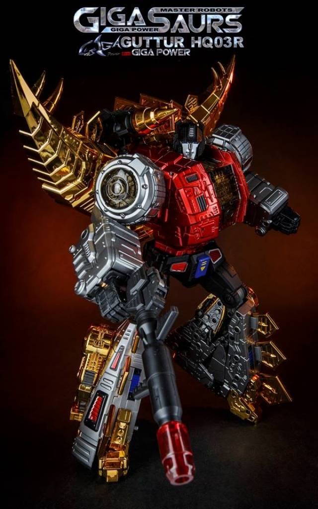 HQ-03R Guttur Chrome Version | GigaPower Gigasaurs