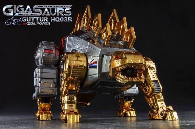 HQ-03R Guttur Chrome Version | GigaPower Gigasaurs