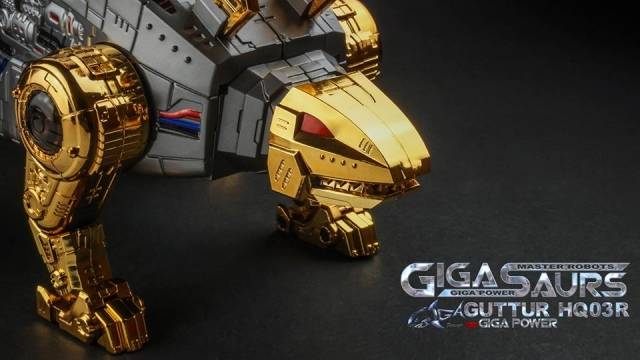 HQ-03R Guttur Chrome Version | GigaPower Gigasaurs